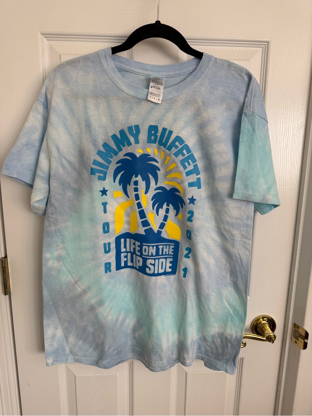 Jimmy Buffet concert shirt -Life in the flip side L
